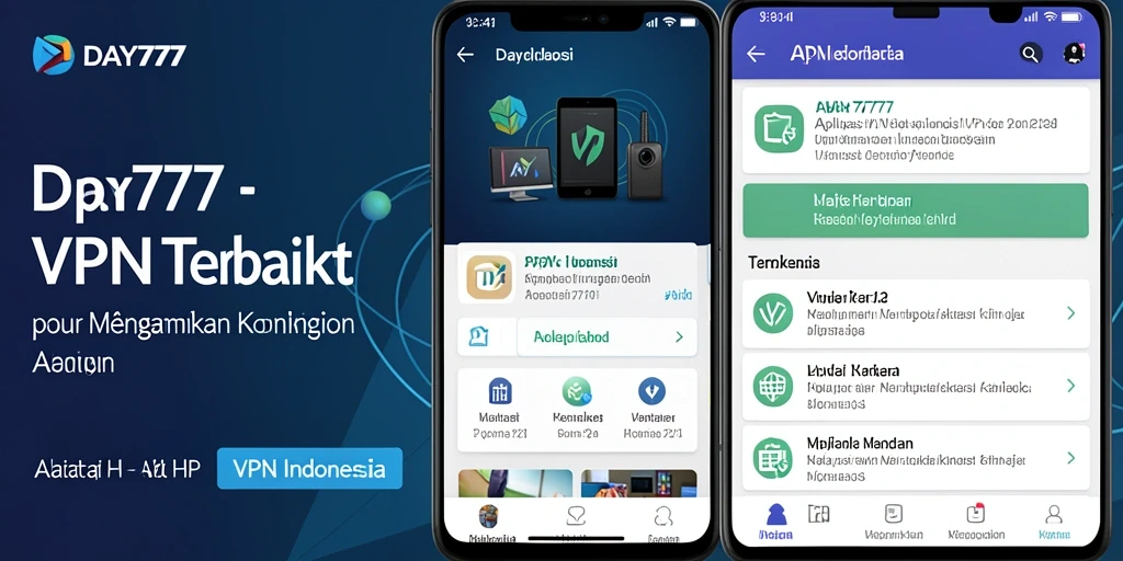 Antarmuka aplikasi DAY777 yang sederhana dan intuitif.