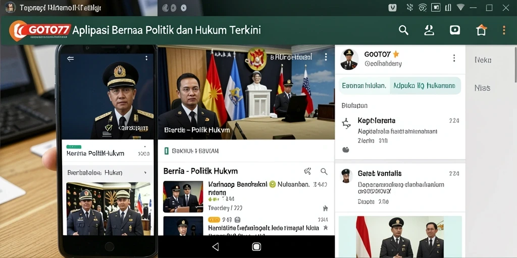 Antarmuka aplikasi GOTO77 yang informatif dan modern.